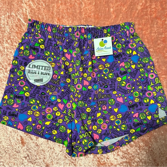 Soffe Other - NWT Soffe from Action Accents shorts S limited edition print; 100% cotton